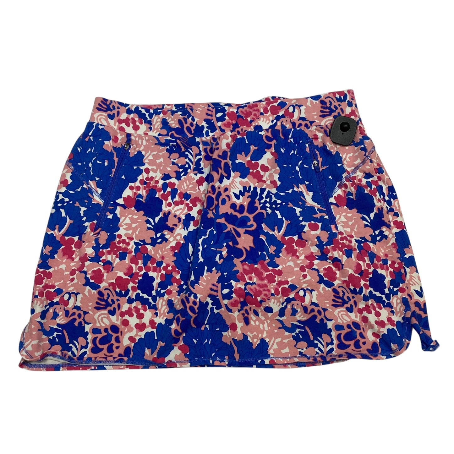 Skort By Talbots In Blue & Pink, Size:Xlp