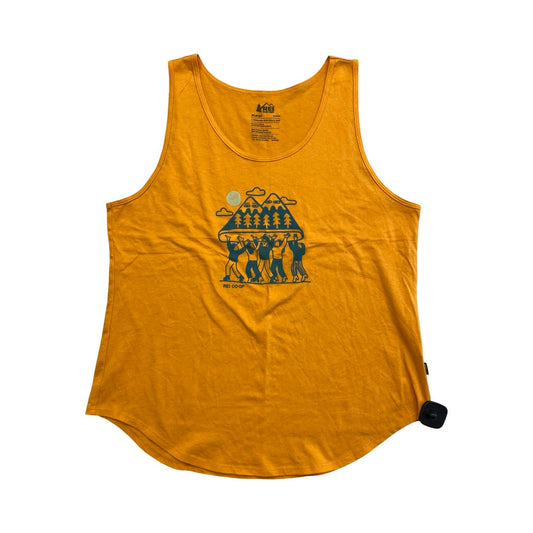 Athletic Tank Top By Rei In Orange, Size:Xl