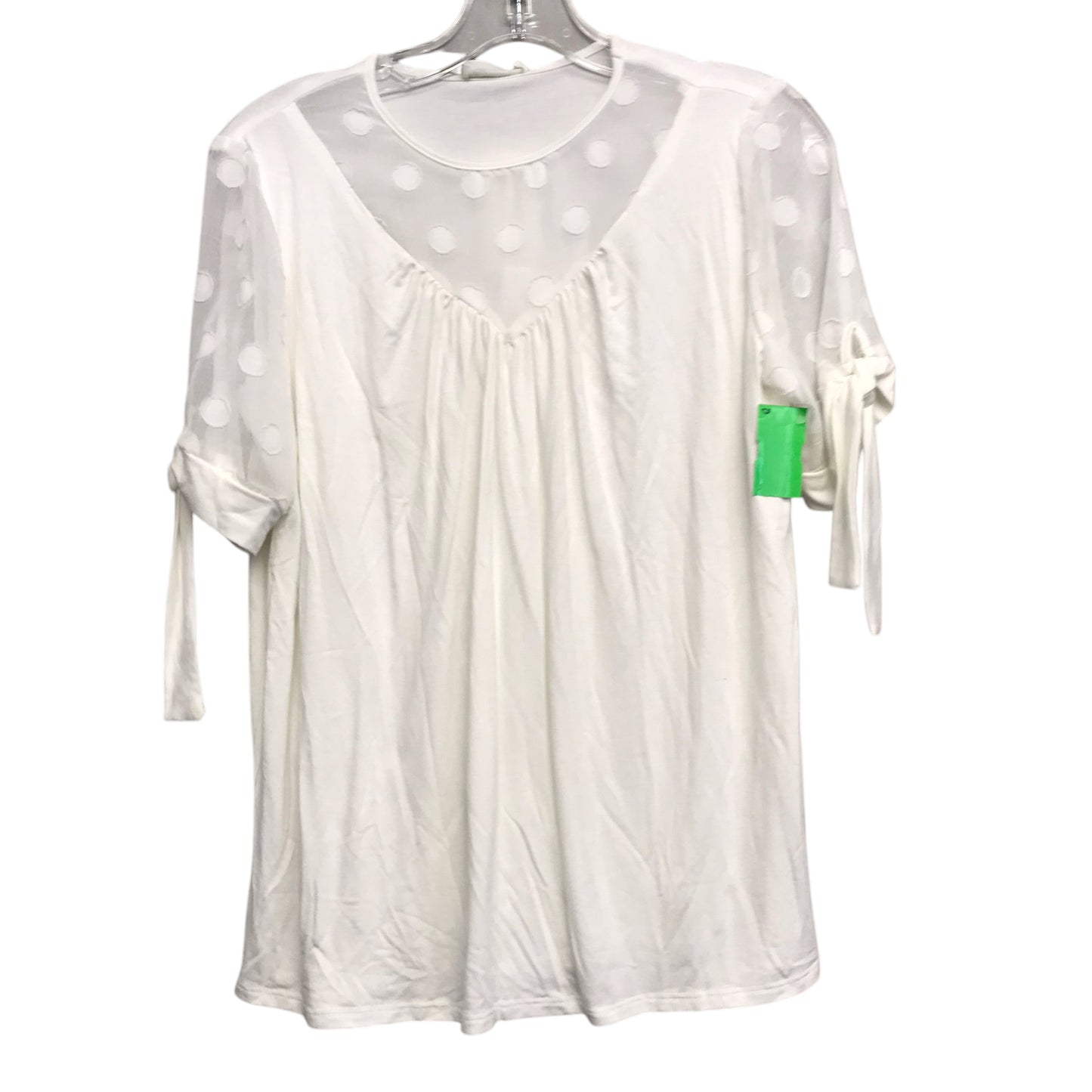 Top Ss By Coveappella In White, Size:Xs
