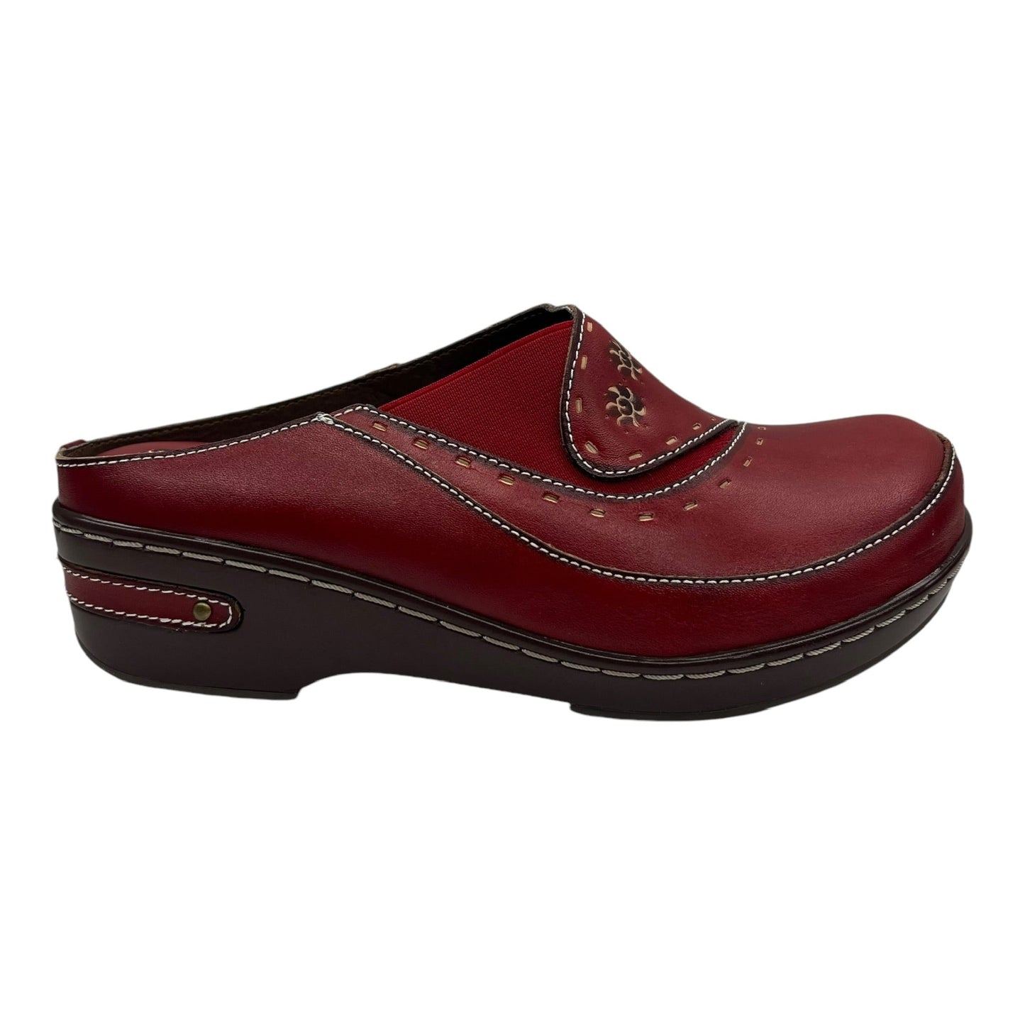 Shoes Flats By Spring Step In Red, Size:8.5