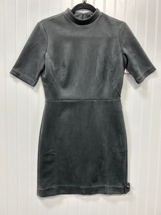 Dress Work By Ann Taylor In Grey, Size:4P