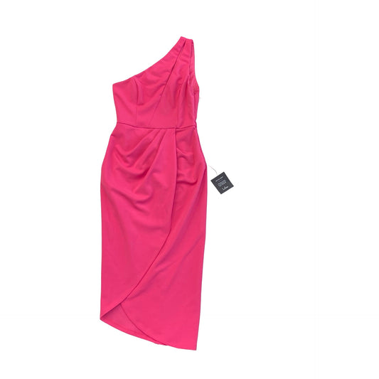 Dress Party Midi By Lulus In Pink, Size:S