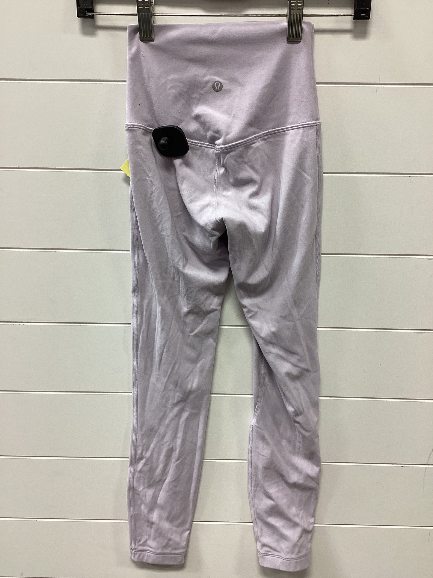 Athletic Leggings By Lululemon In Purple, Size:0
