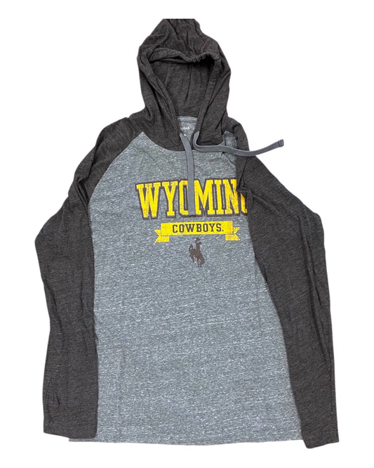 Top Ls By Champion In Brown & Grey, Size:Xl