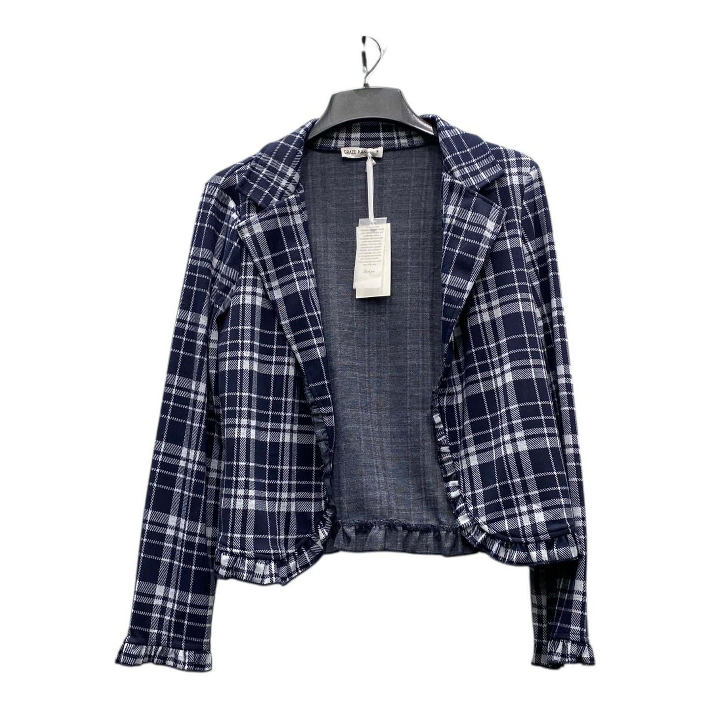 Blazer By Grace + Karma In Blue, Size:M