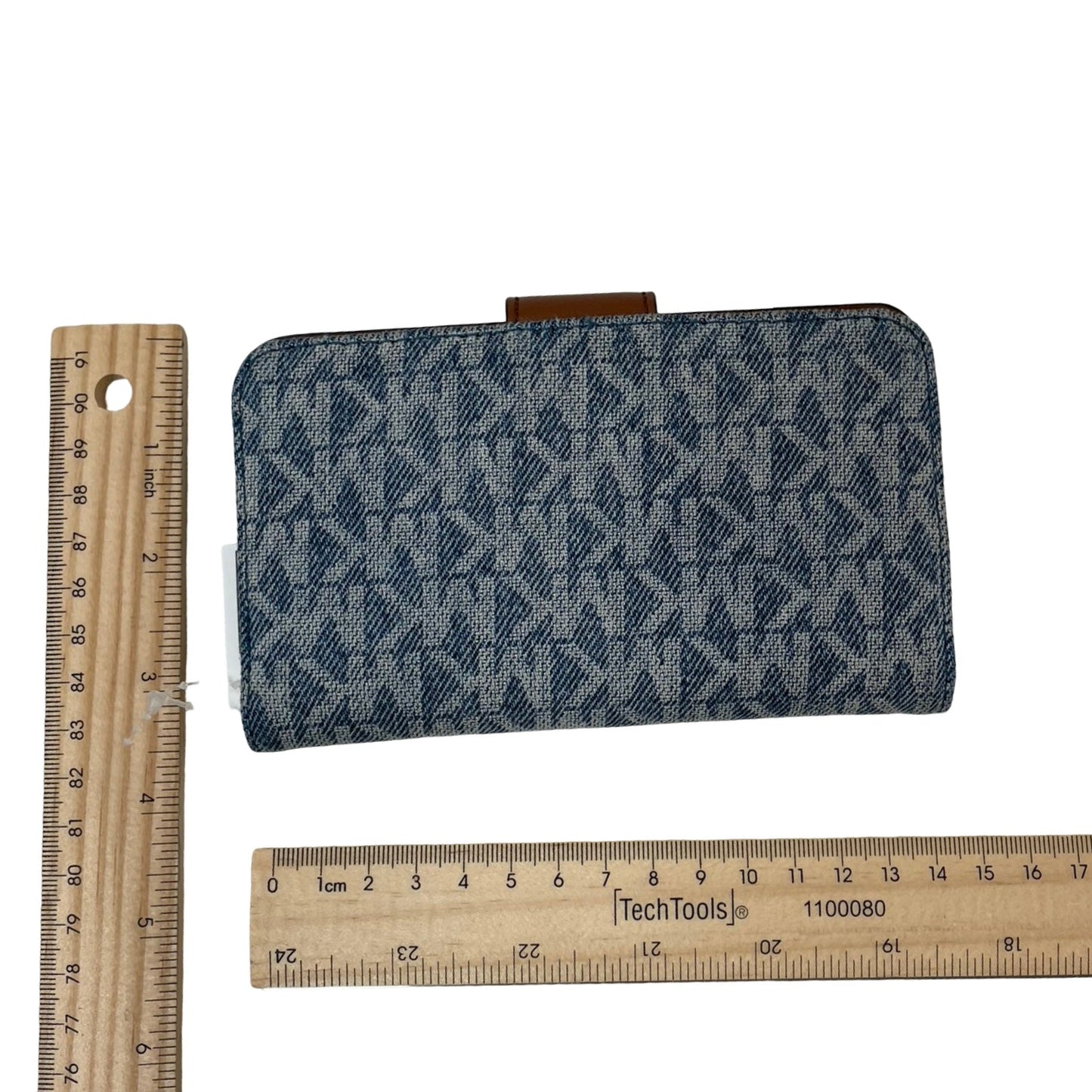 Wallet Designer By Michael Kors In Blue, Size:Small