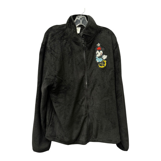 Jacket Fleece By Disney In Black, Size:2X