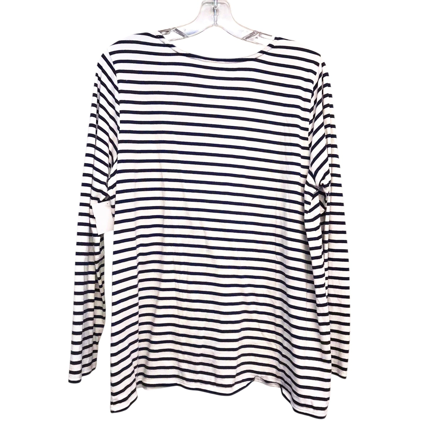 Top Ls By J. Jill In Striped Pattern