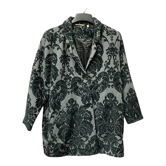 Blazer By Soft Surroundings In Grey, Size:Xlp