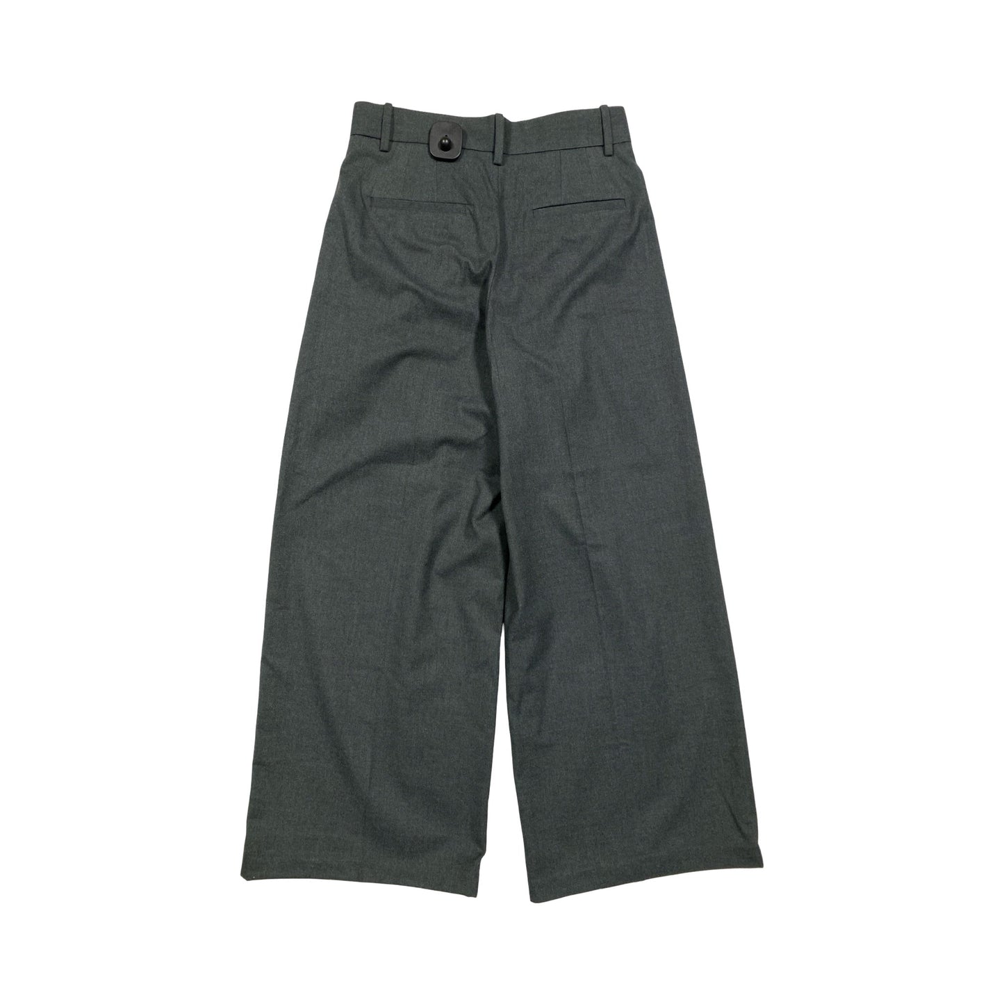 Pants Wide Leg By Banana Republic In Grey, Size:2P