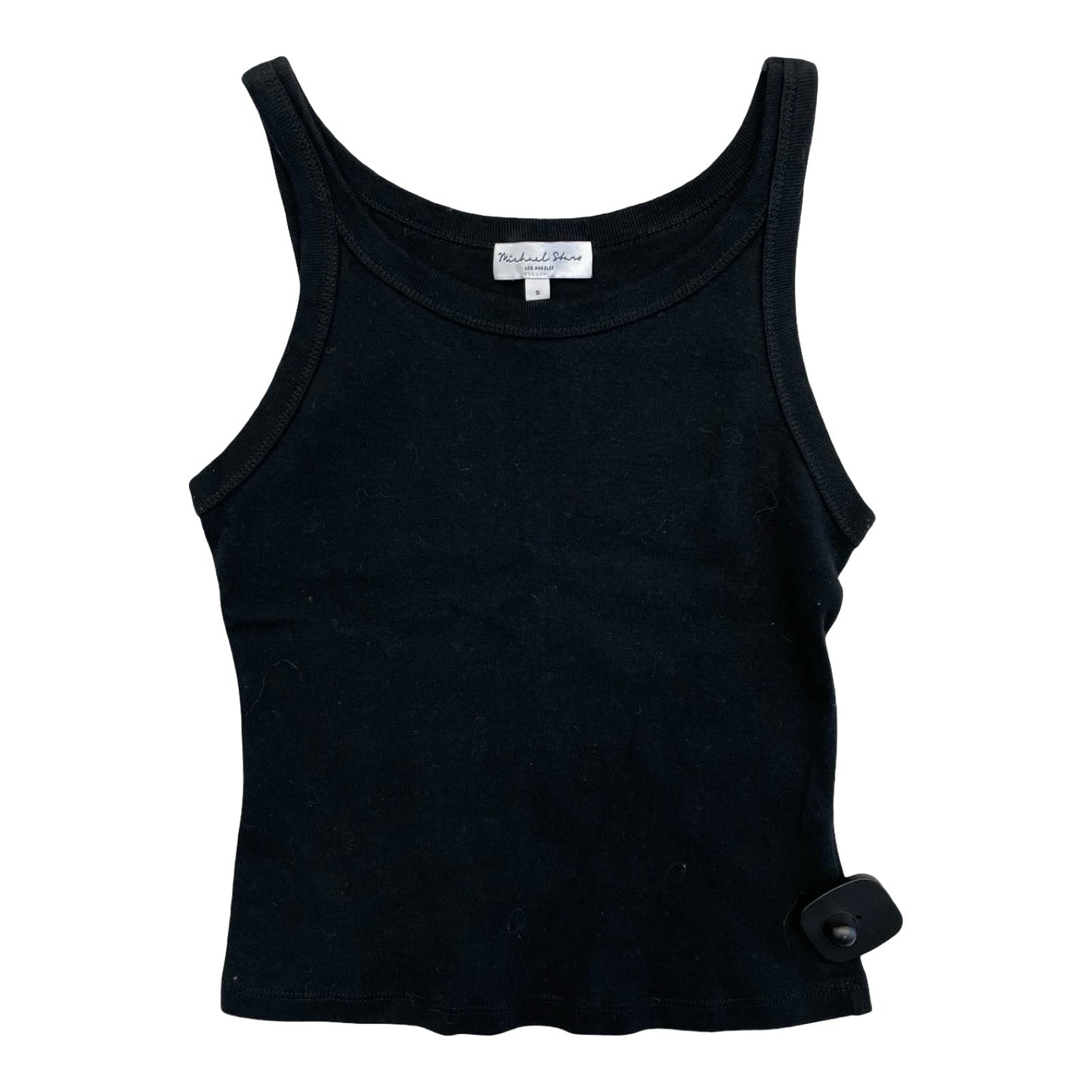 Top Sleeveless Basic By Michael Stars In Black, Size:S