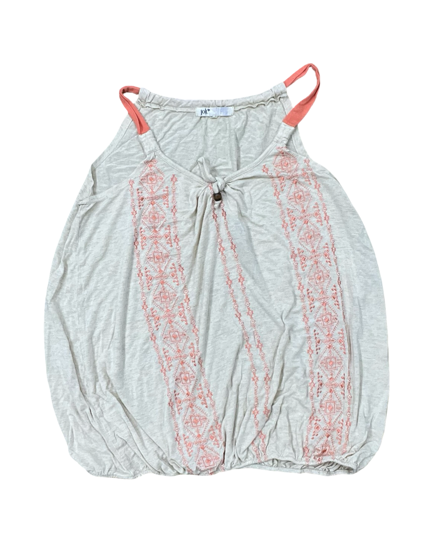 Top Sleeveless By Jolt In Cream, Size:Xl