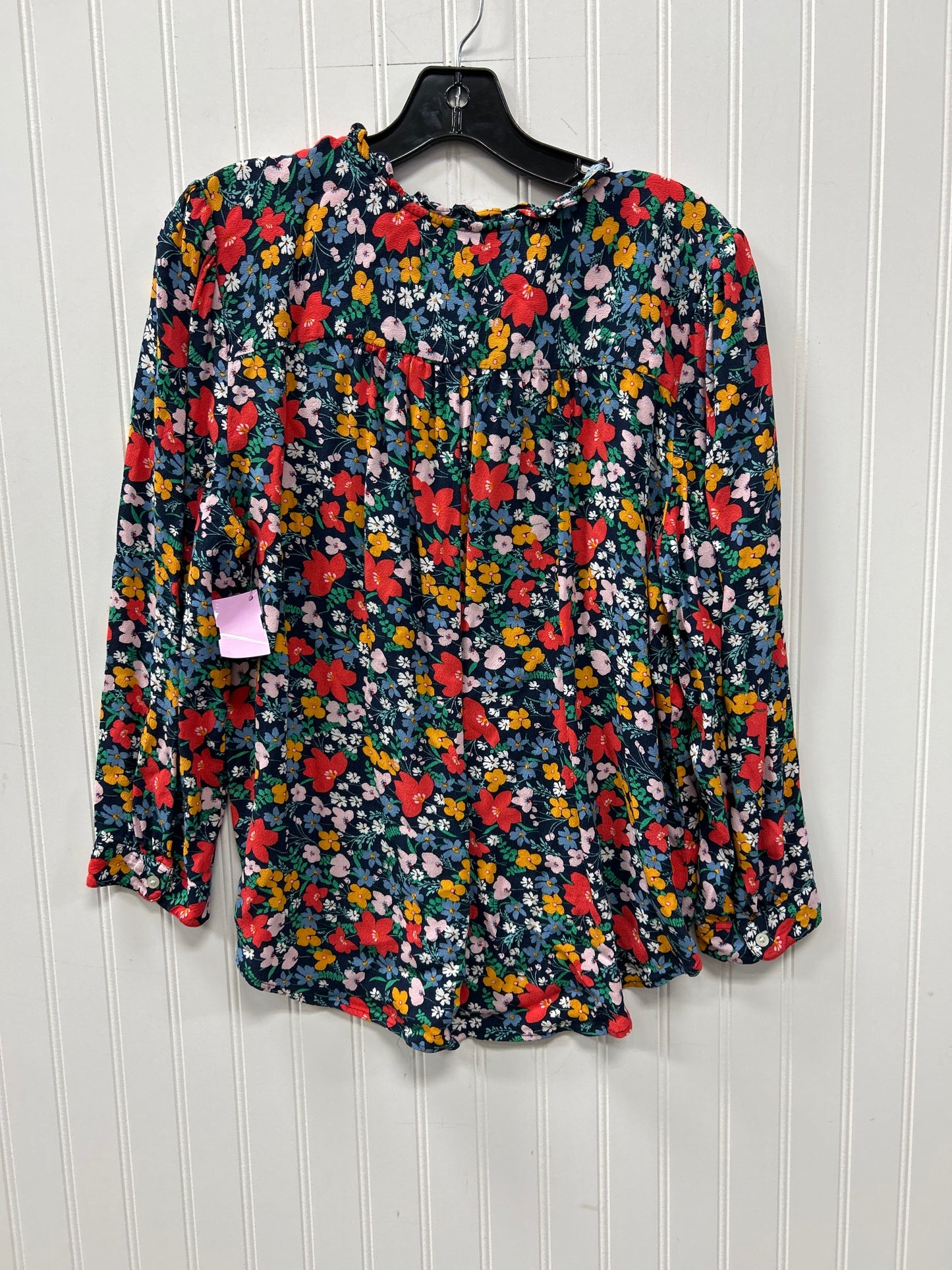Top Ls By Loft In Navy, Size:L