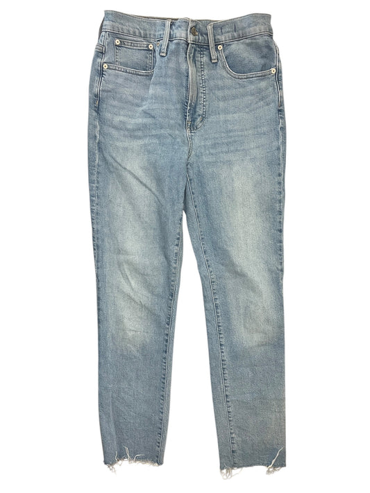 Jeans Straight By Madewell In Blue Denim, Size:4