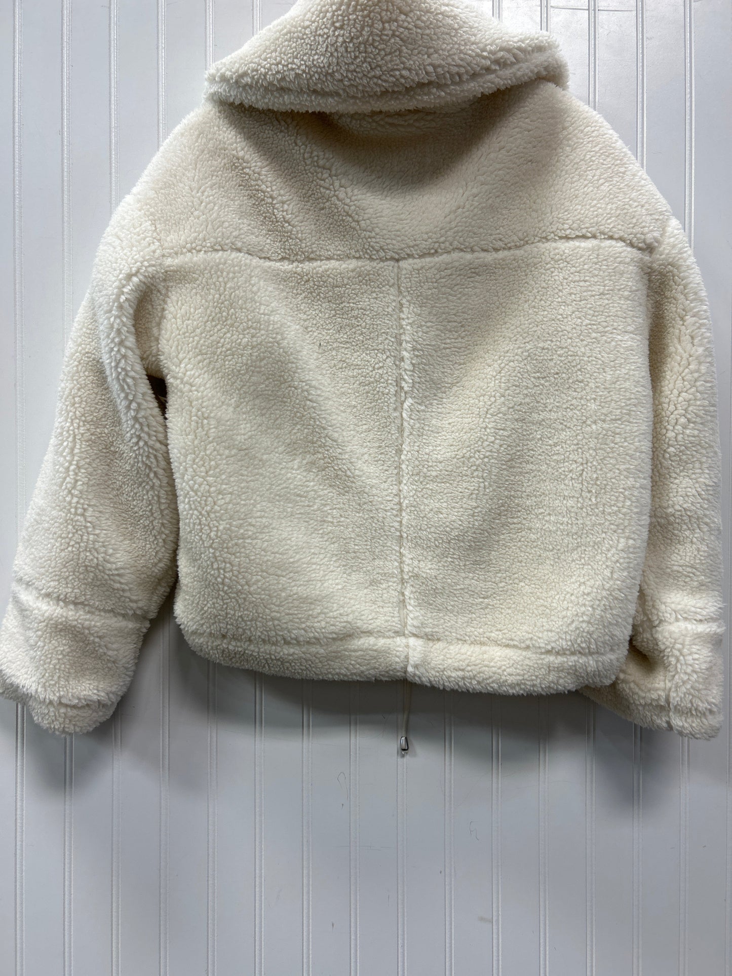 Jacket Fleece By Universal Thread In White, Size:Xs