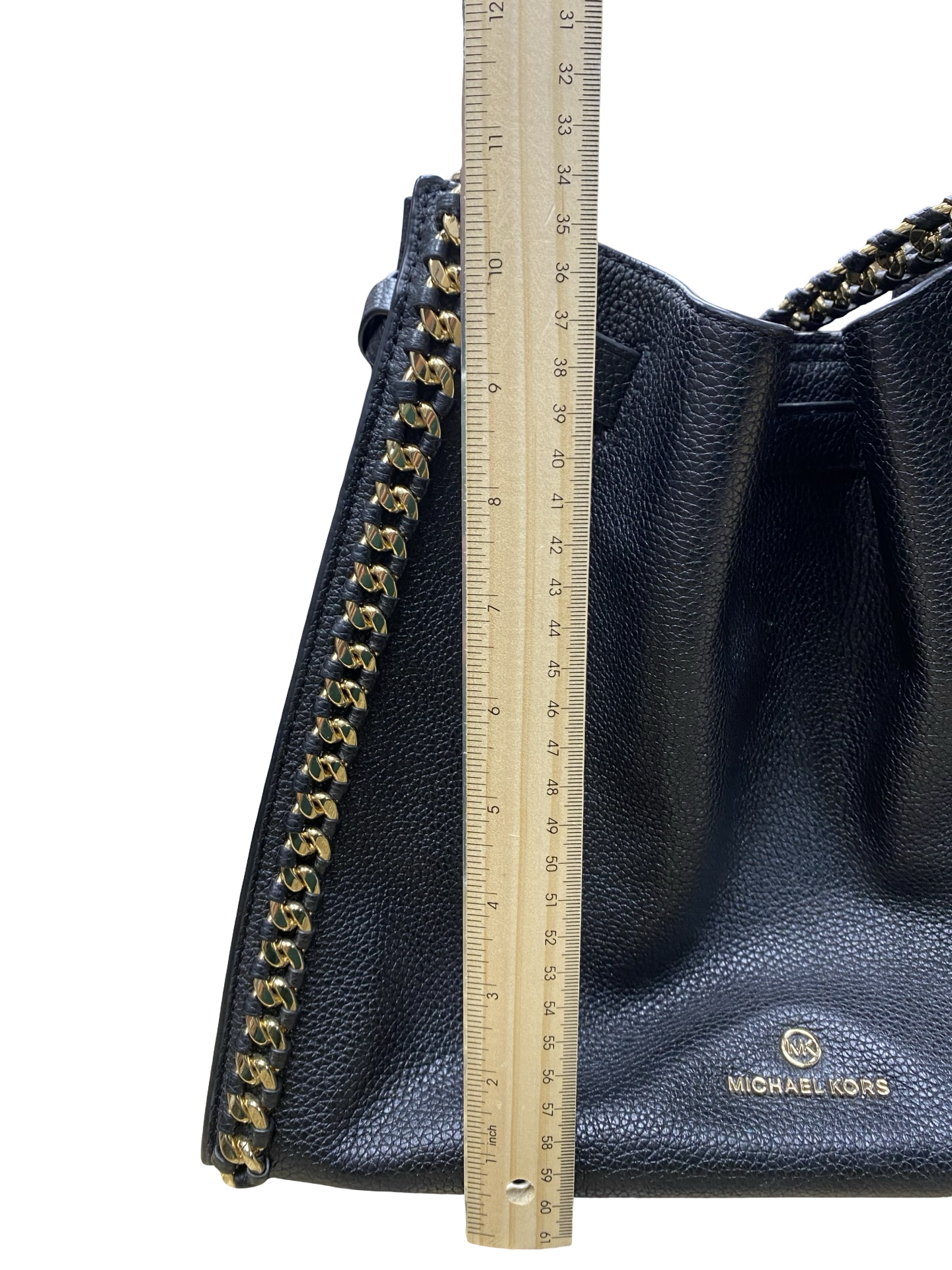 Handbag Designer By Michael Kors In Black, Size:Medium