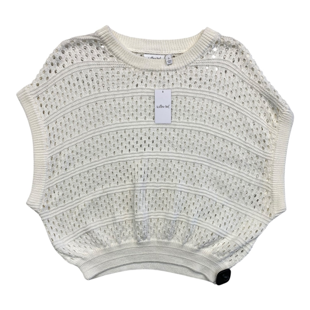 Sweater Ss By Willow & Root In Cream, Size:L