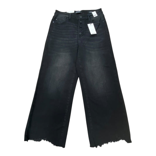 Jeans Cropped By Judy Blue In Black, Size:10