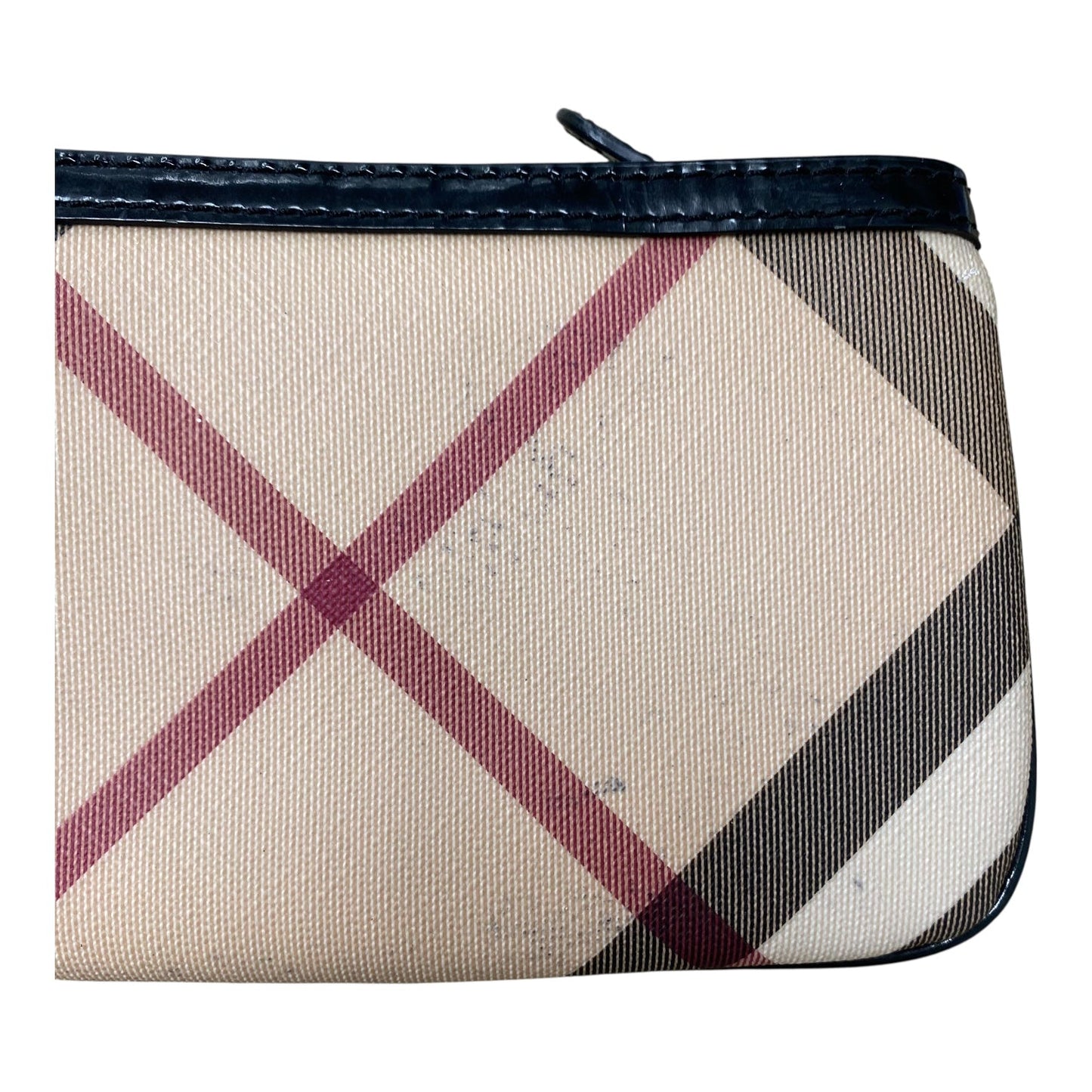 Wristlet Luxury Designer By Burberry In Plaid Pattern, Size:Small