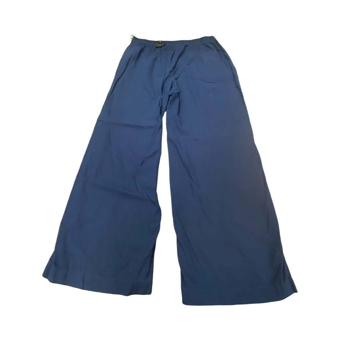 Pants Wide Leg By Caslon In Navy, Size:L