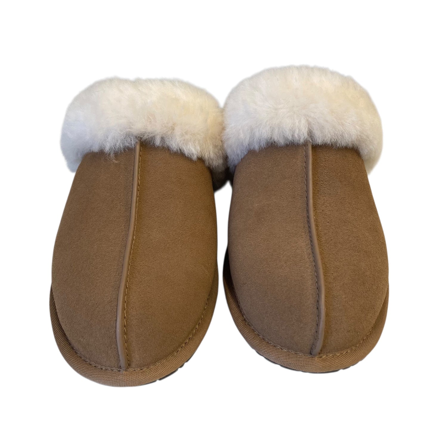 Slippers Designer By Ugg In Brown, Size:10