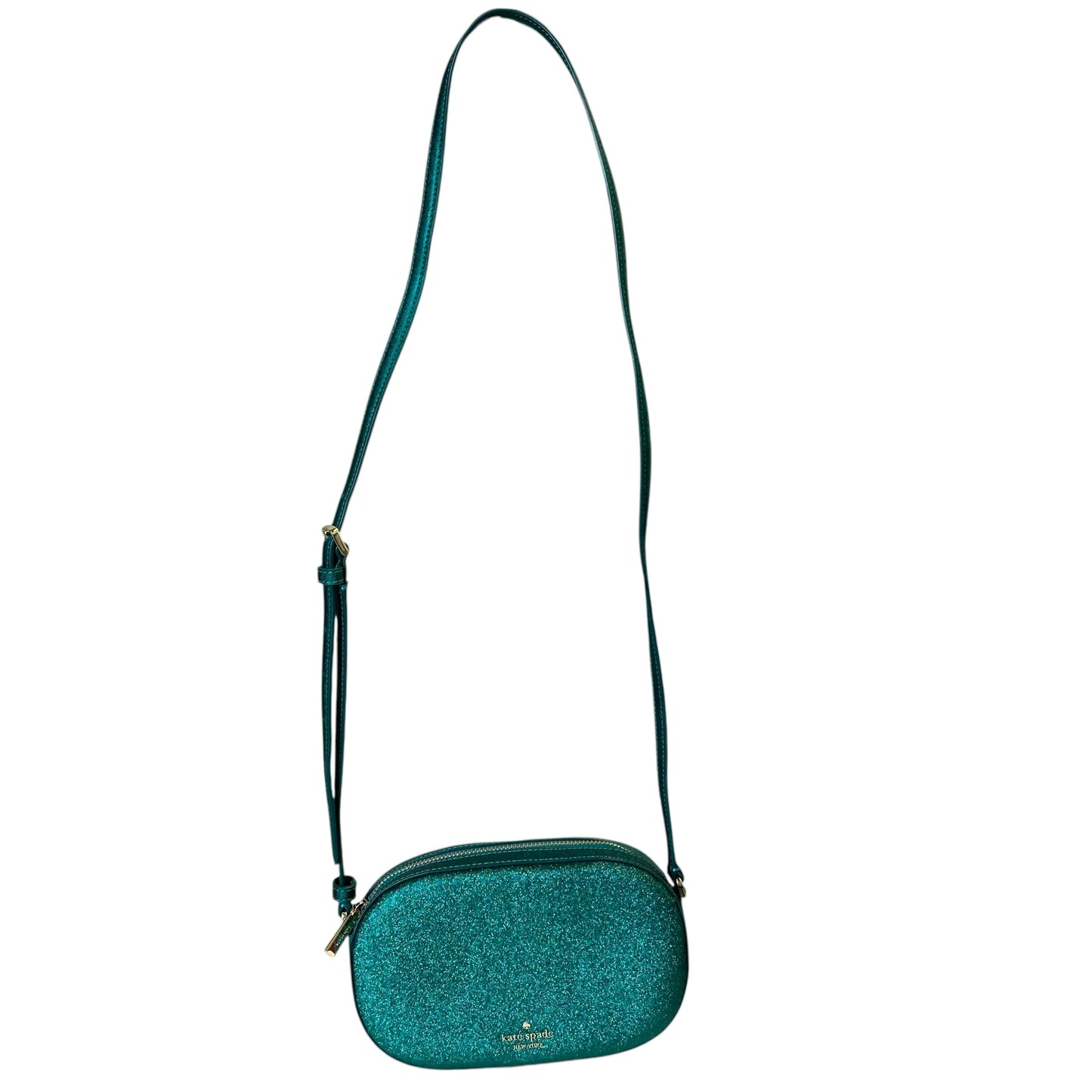 Crossbody Designer By Kate Spade In Green, Size:Small