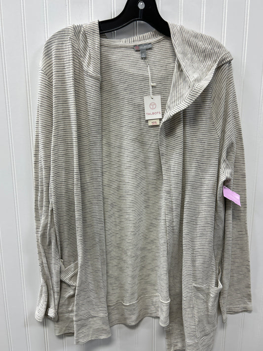 Cardigan By Talbots In Cream, Size:1X