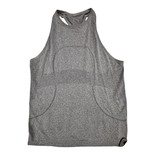Athletic Tank Top By Lululemon In Grey, Size:10