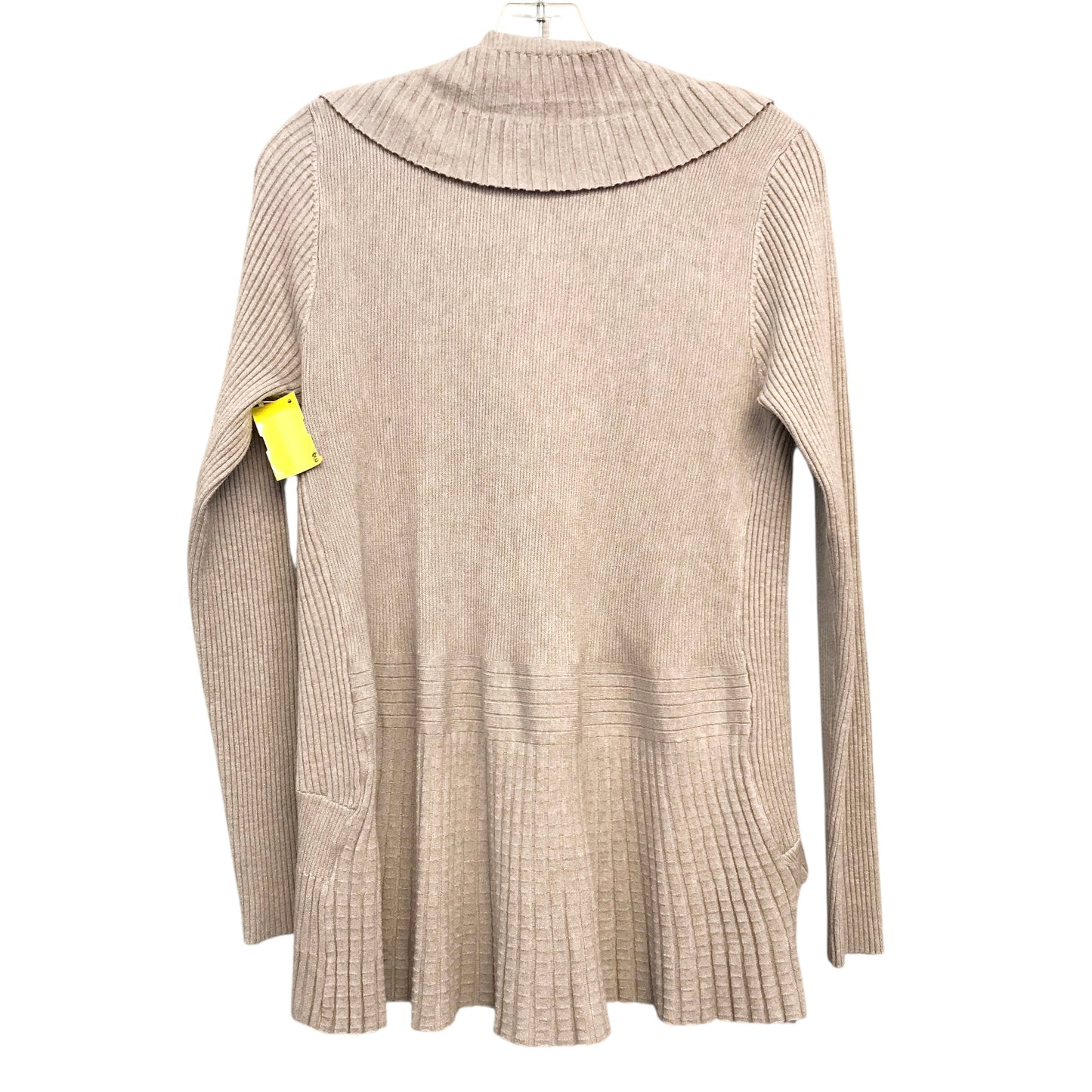 Sweater Cardigan By Ember In Beige, Size:L