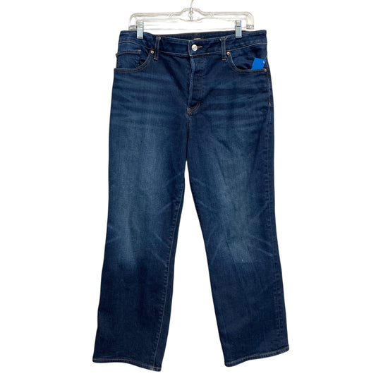 Jeans Straight By Express In Blue Denim, Size:10