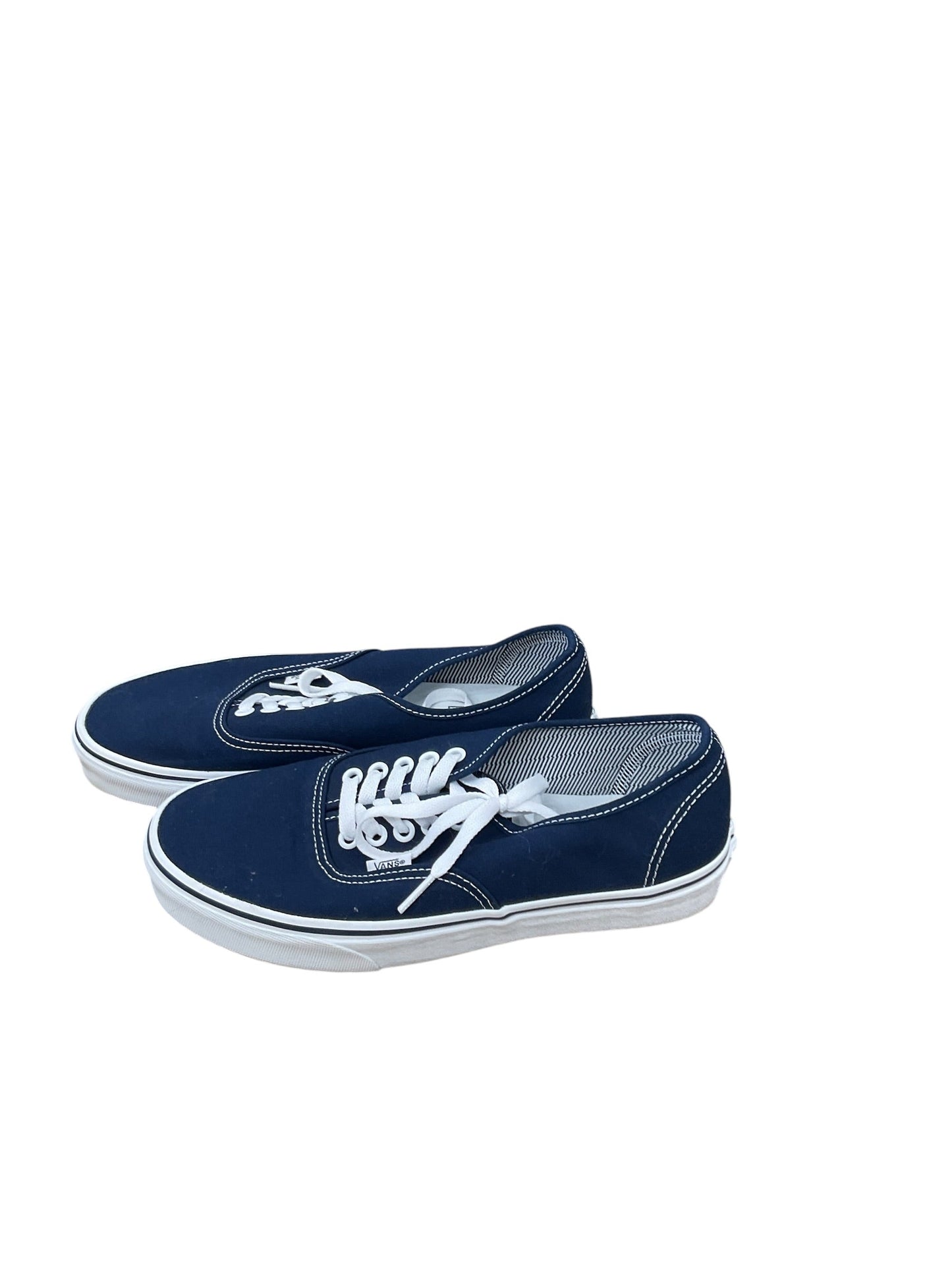 Shoes Sneakers By Vans In Blue, Size:10