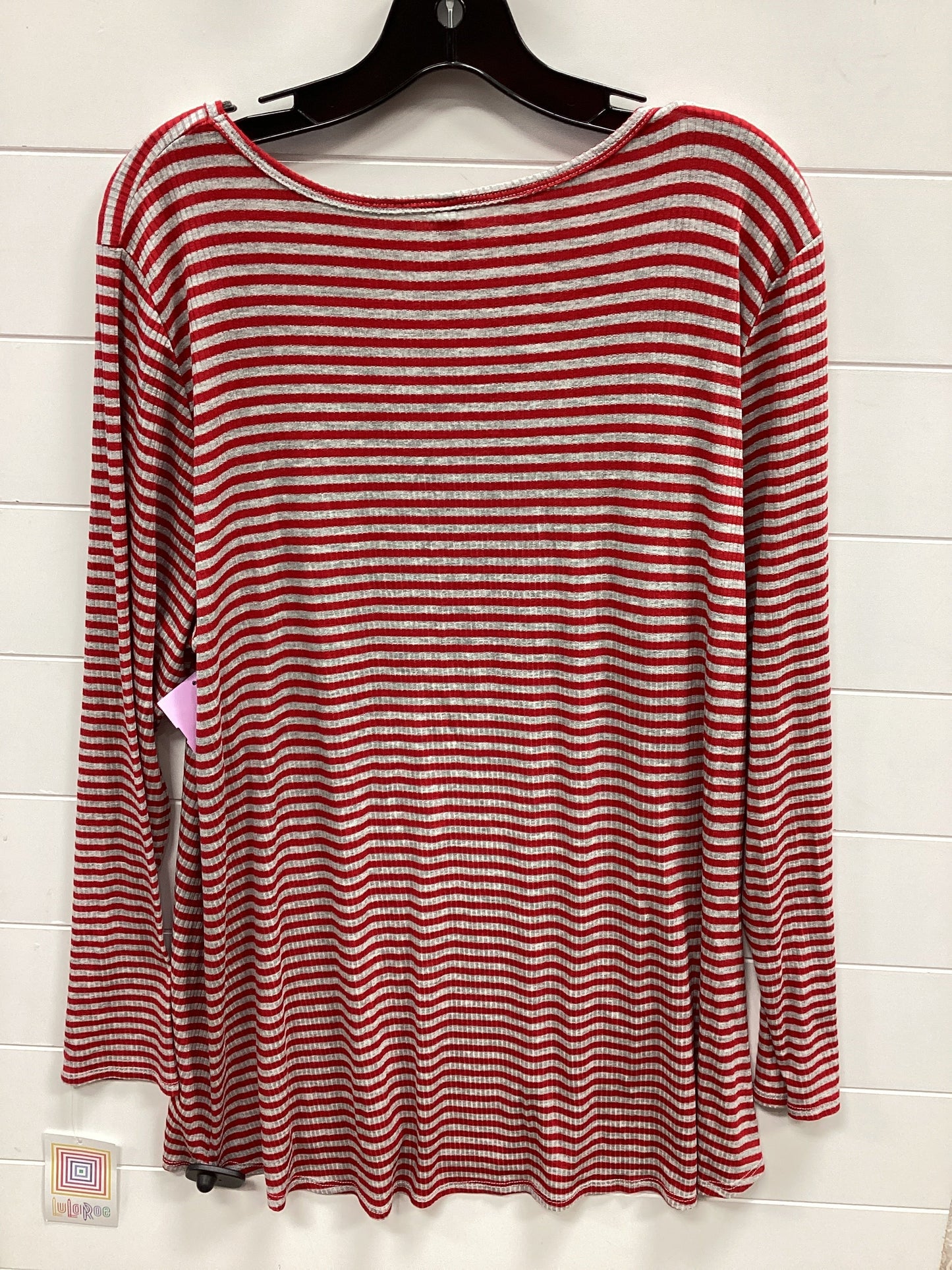 Top Ls By Lularoe In Gold & Red, Size:3X
