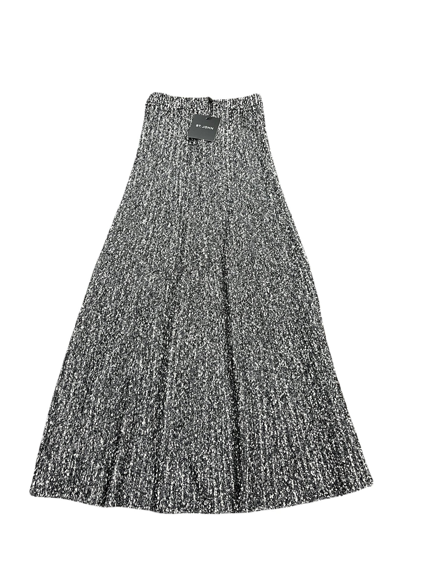 Skirt Luxury Designer By St John Collection In Grey, Size:Xs