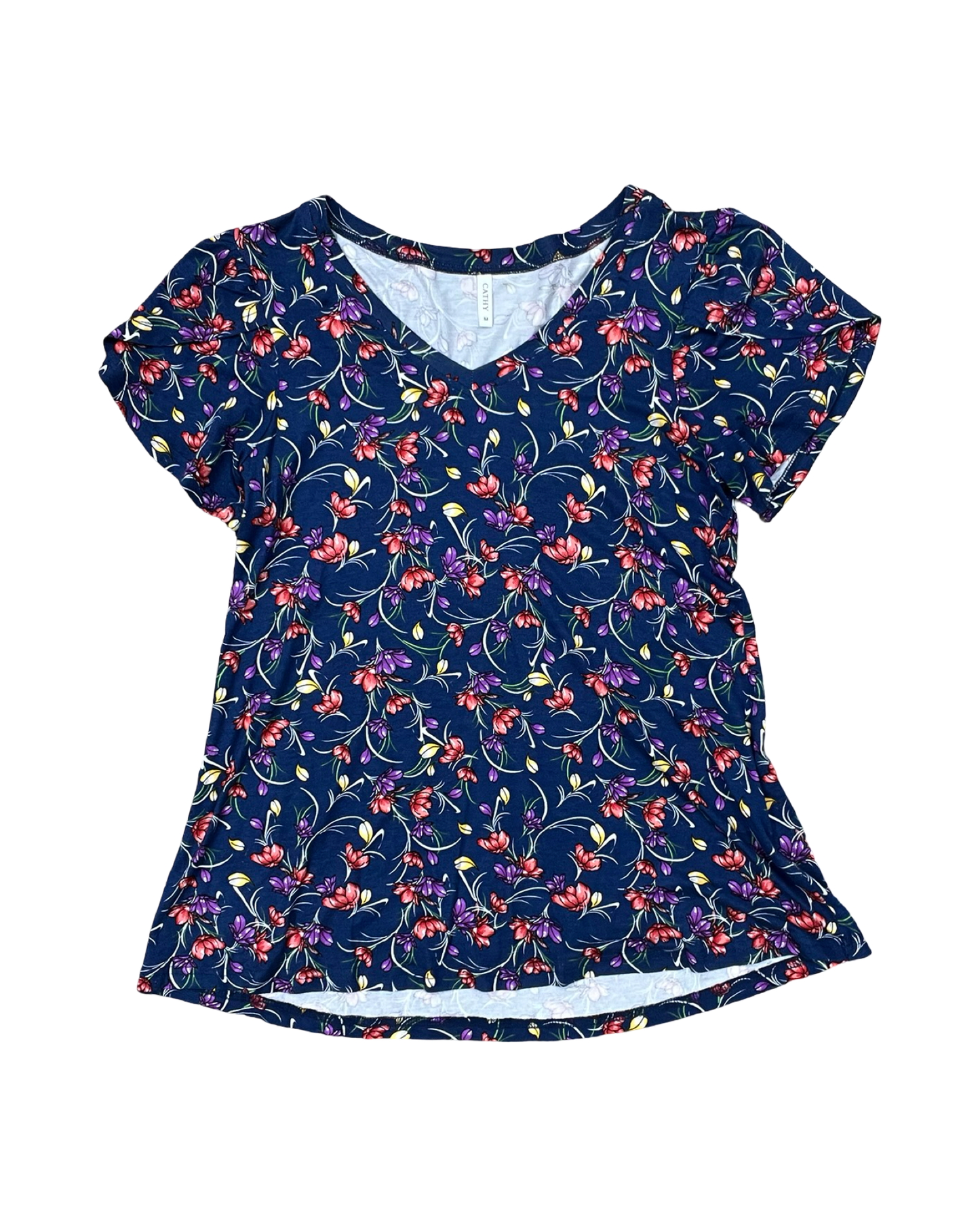 Top Ss By Clothes Mentor In Blue, Size:M