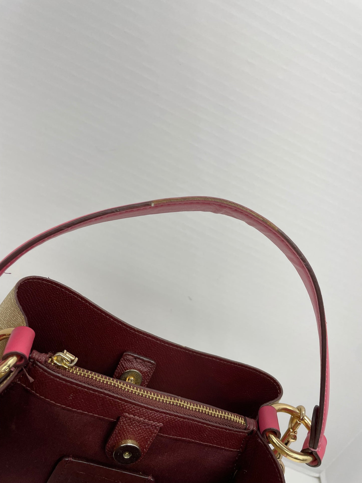 Handbag Designer By Coach, Size: Small