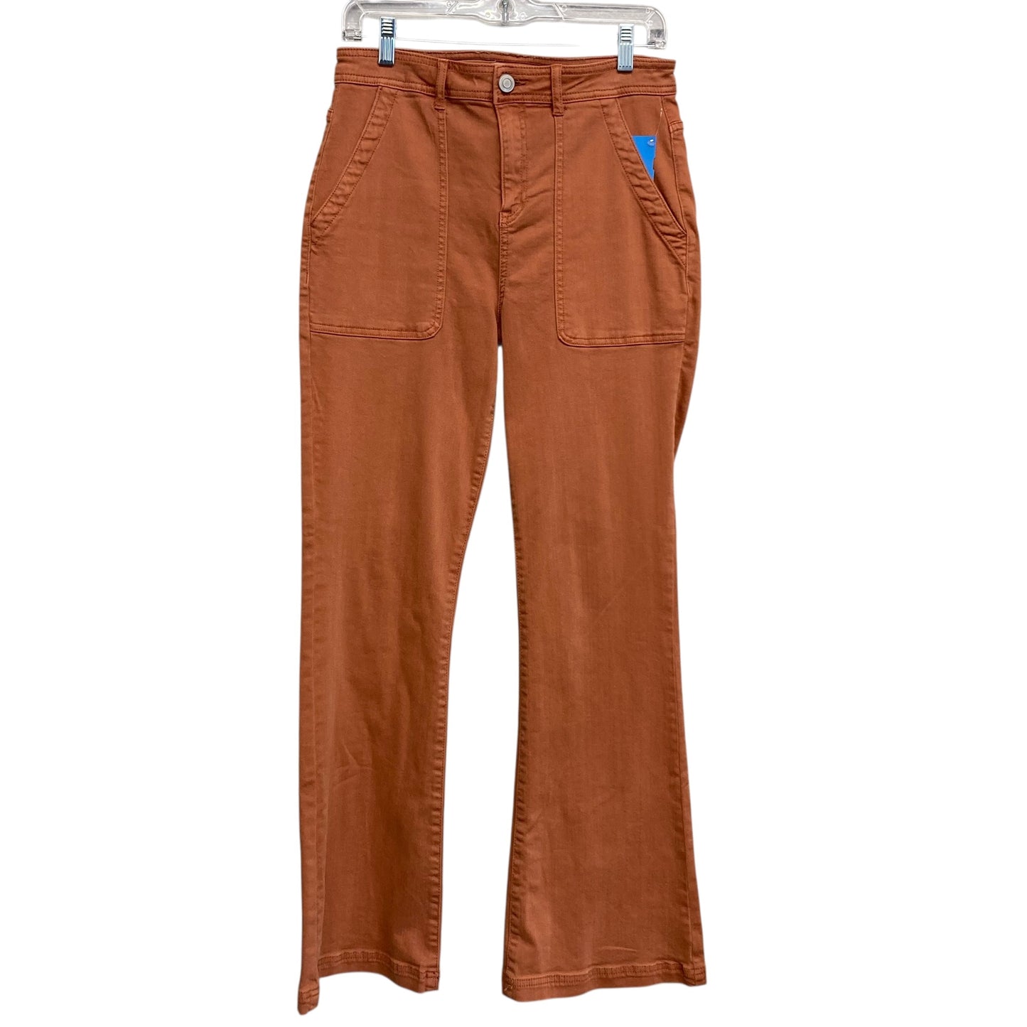 Jeans Flared By Knox Rose In Orange, Size:8