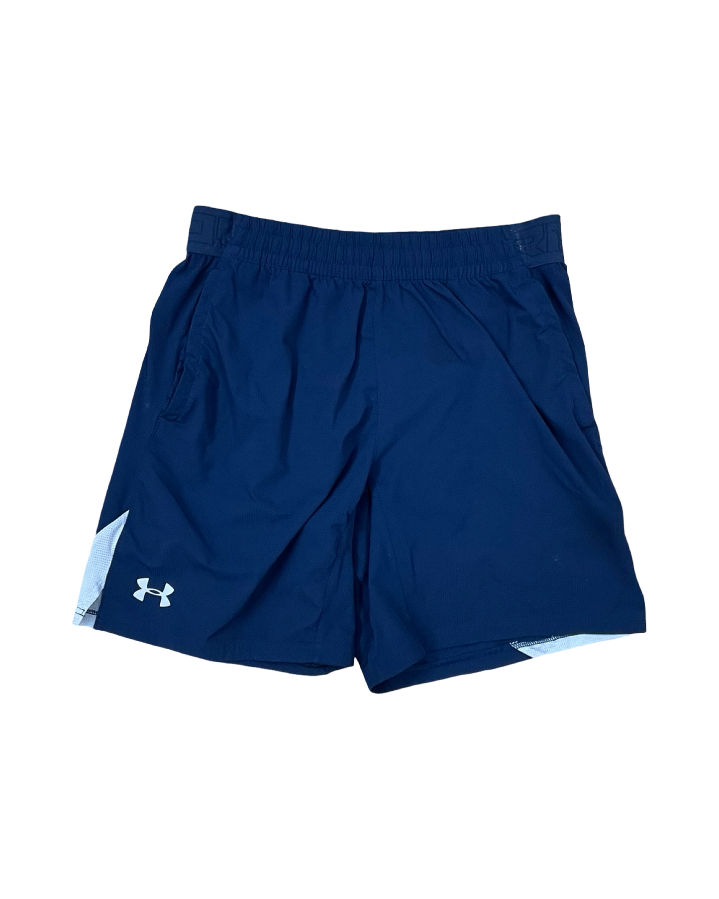 Athletic Shorts By Under Armour In Navy, Size:L