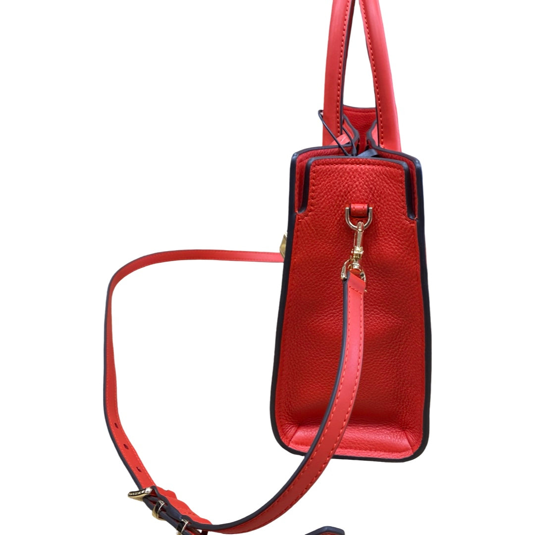 Handbag Designer By Michael Kors In Red, Size:Medium