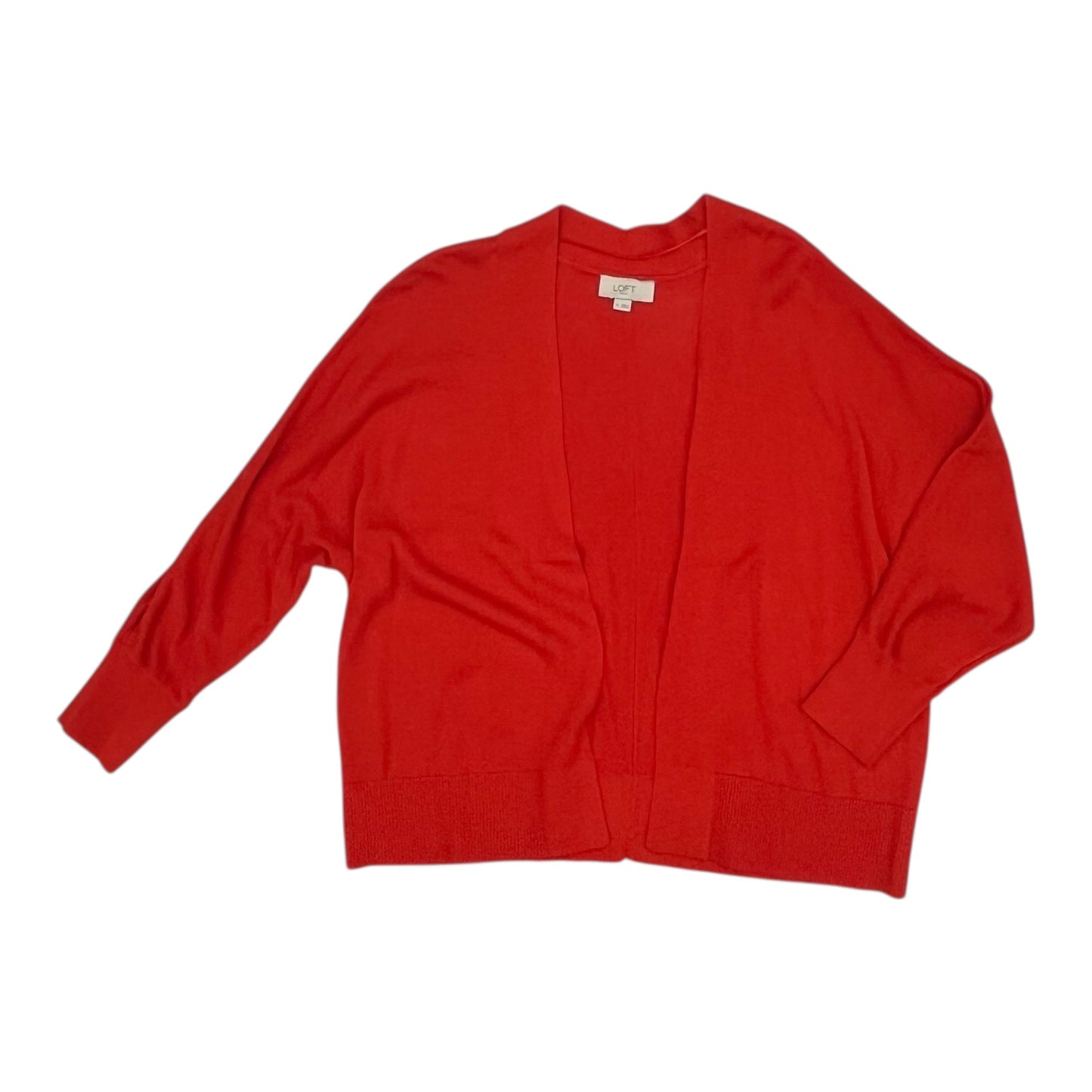 Cardigan By Loft In Orange, Size:M