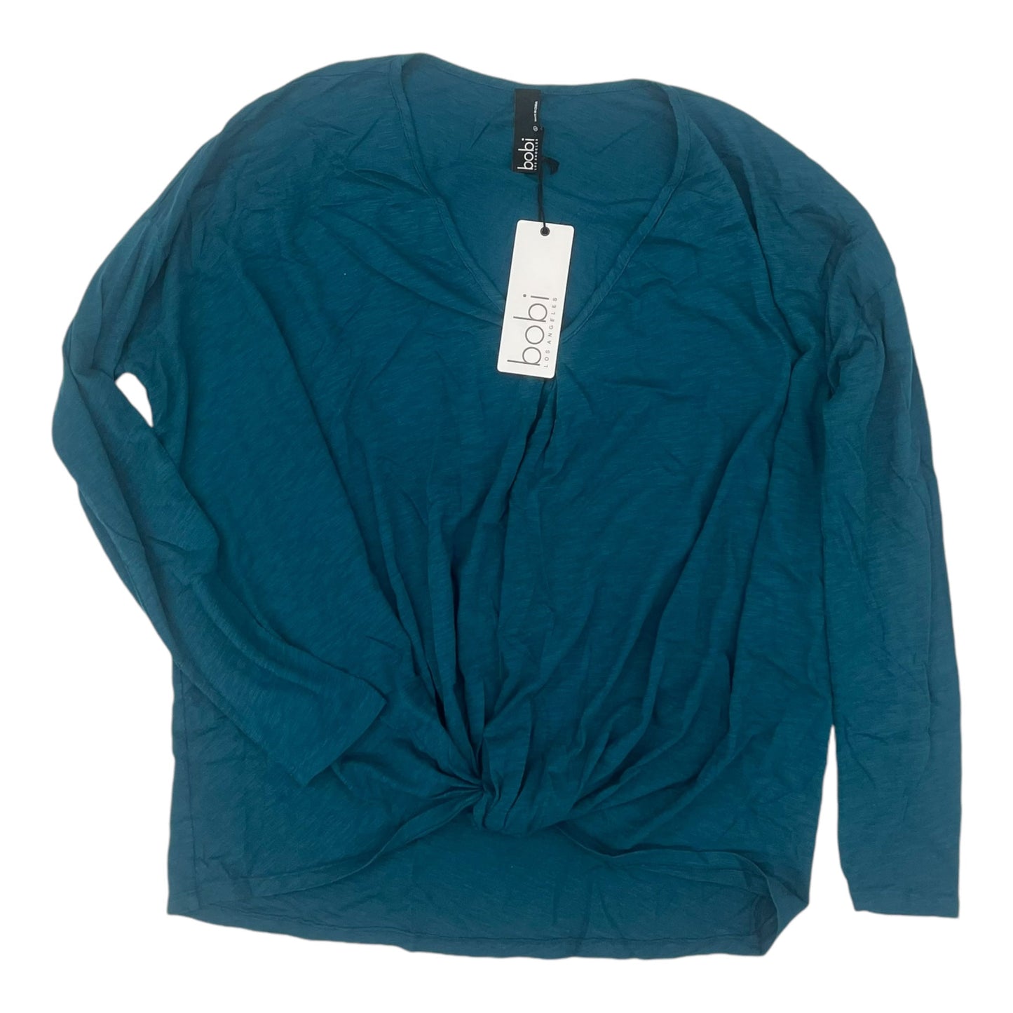 Top Ls By Bobi In Teal, Size:L