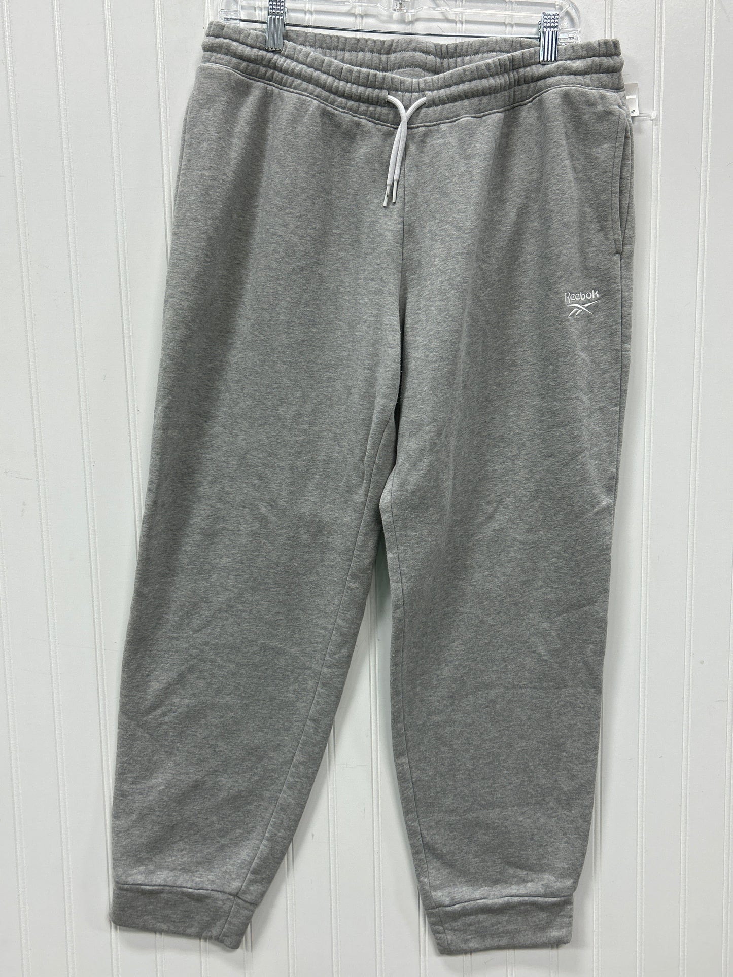 Athletic Pants By Reebok In Grey, Size:L