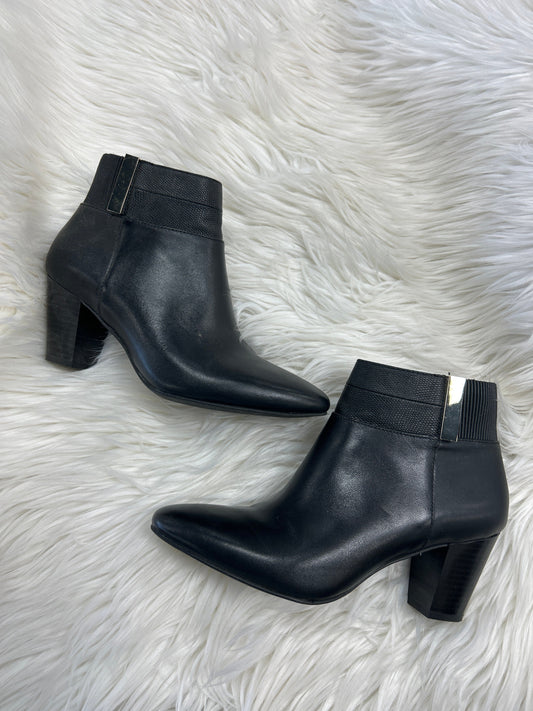 Boots Ankle Heels By Alfani In Black, Size:7