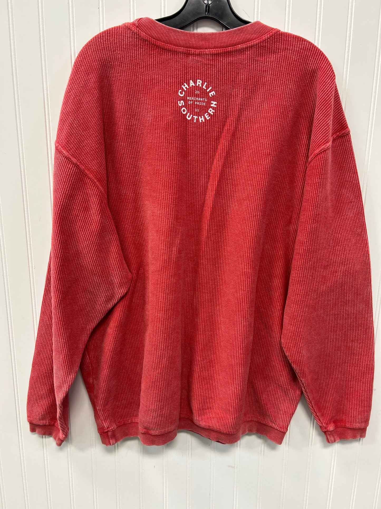 Sweatshirt Crewneck By Chicka-D In Red, Size:L