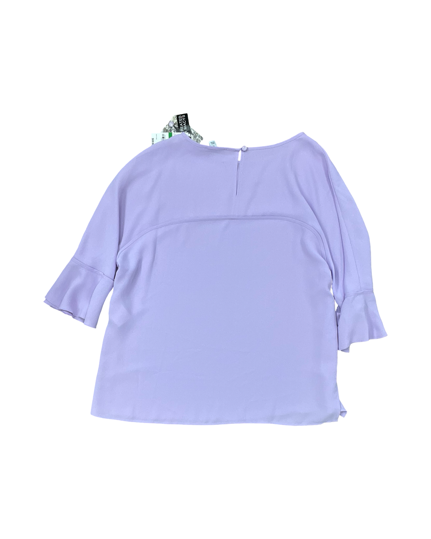 Top 3/4 Sleeve By Bar Iii In Purple, Size:L