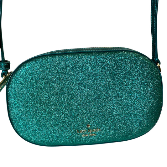 Crossbody Designer By Kate Spade In Green, Size:Small