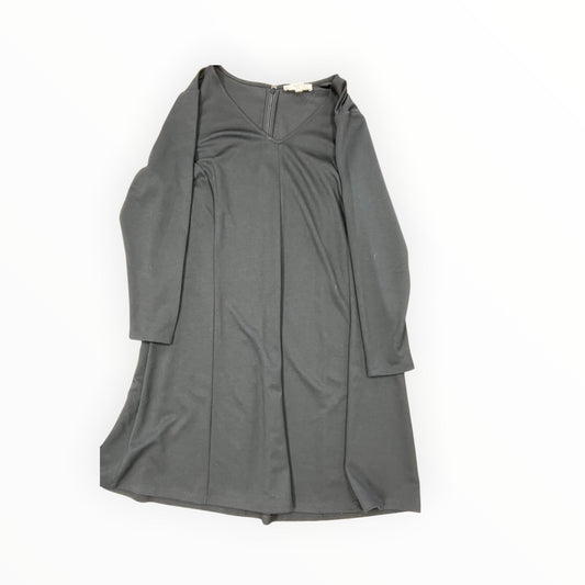 Dress Casual Midi By Loft In Black, Size:2X
