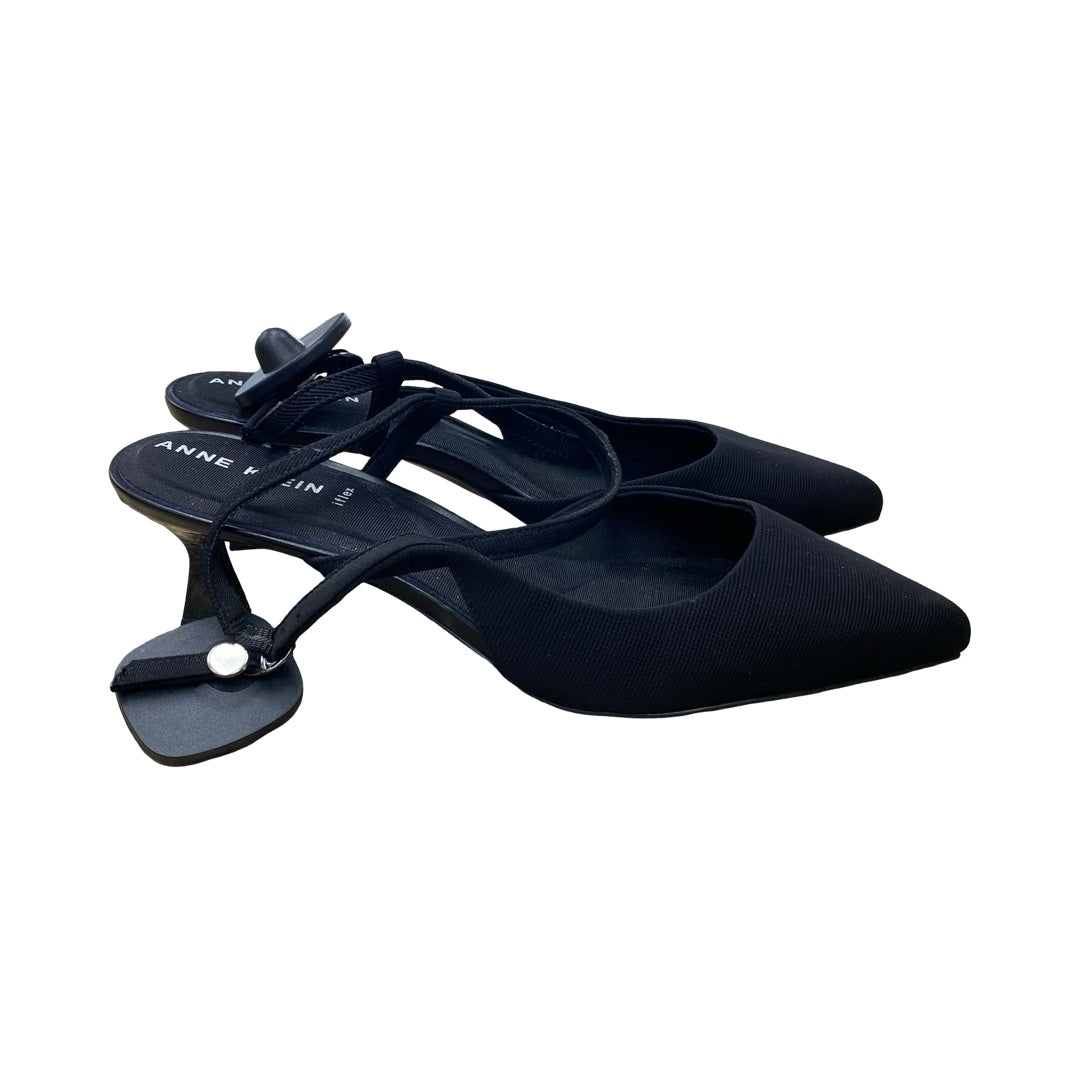 Shoes Heels Kitten By Anne Klein In Black, Size:8