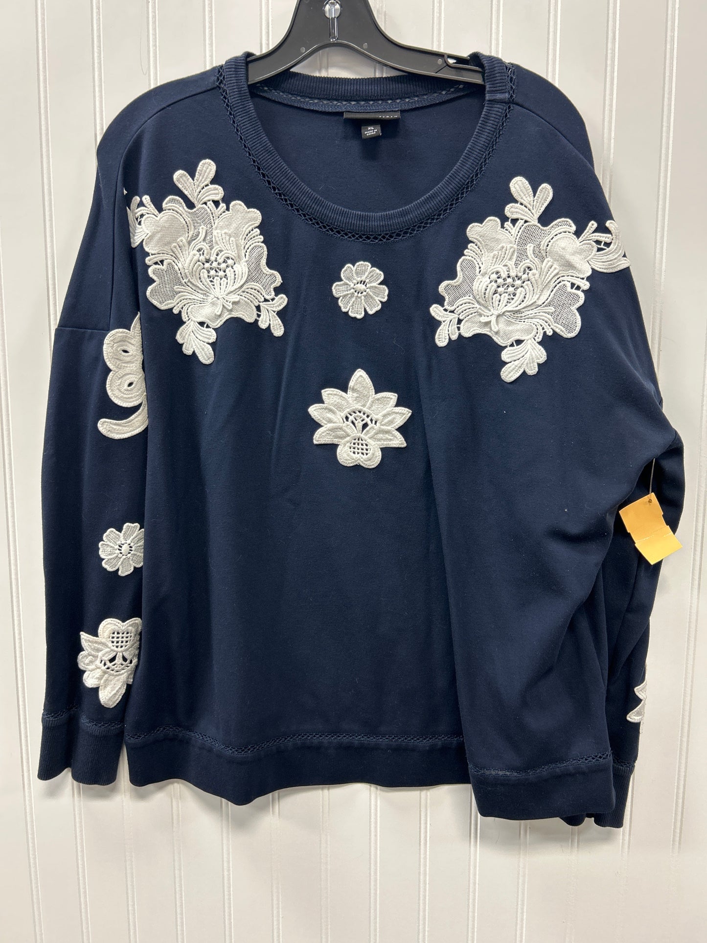 Top Ls By Cmc In Navy, Size:Xl