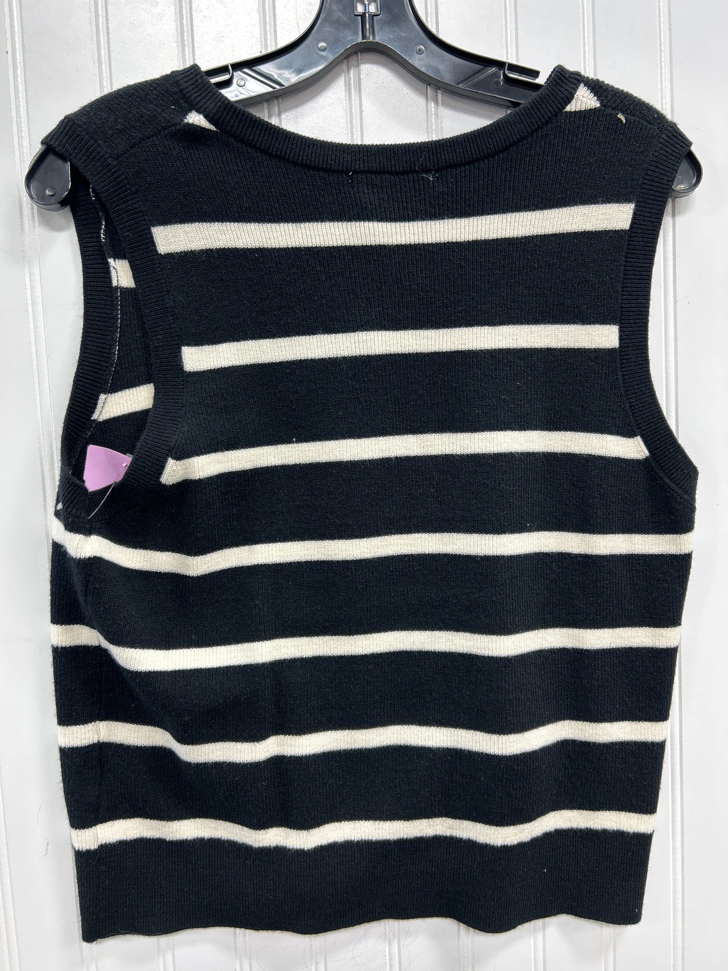 Top Sleeveless By Cmc In Black, Size:M