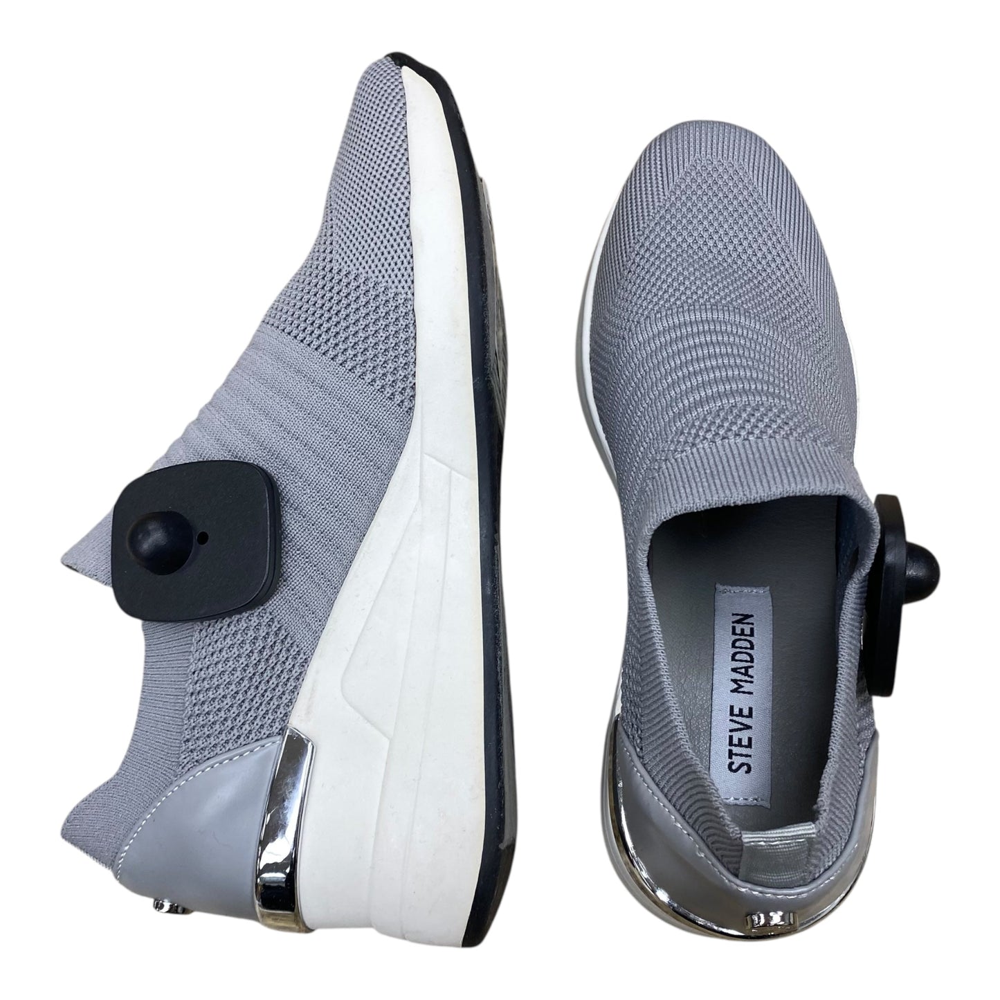 Shoes Sneakers By Steve Madden In Grey, Size:7